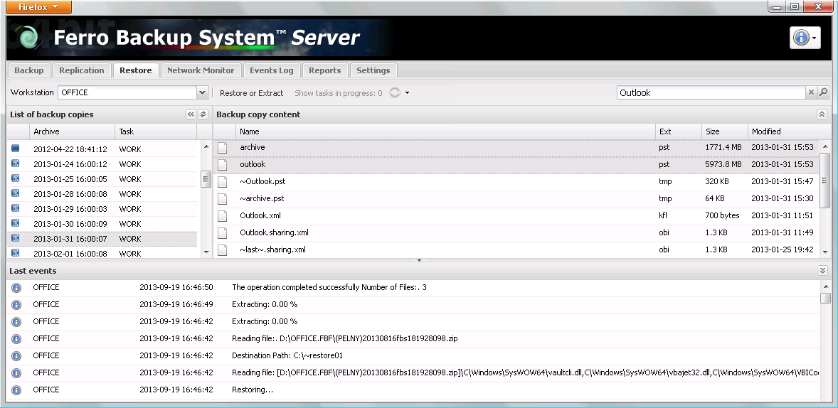 Dibujo 3.1 Recuperación de datos