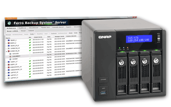 Ferro Backup System en servidores NAS QNAP